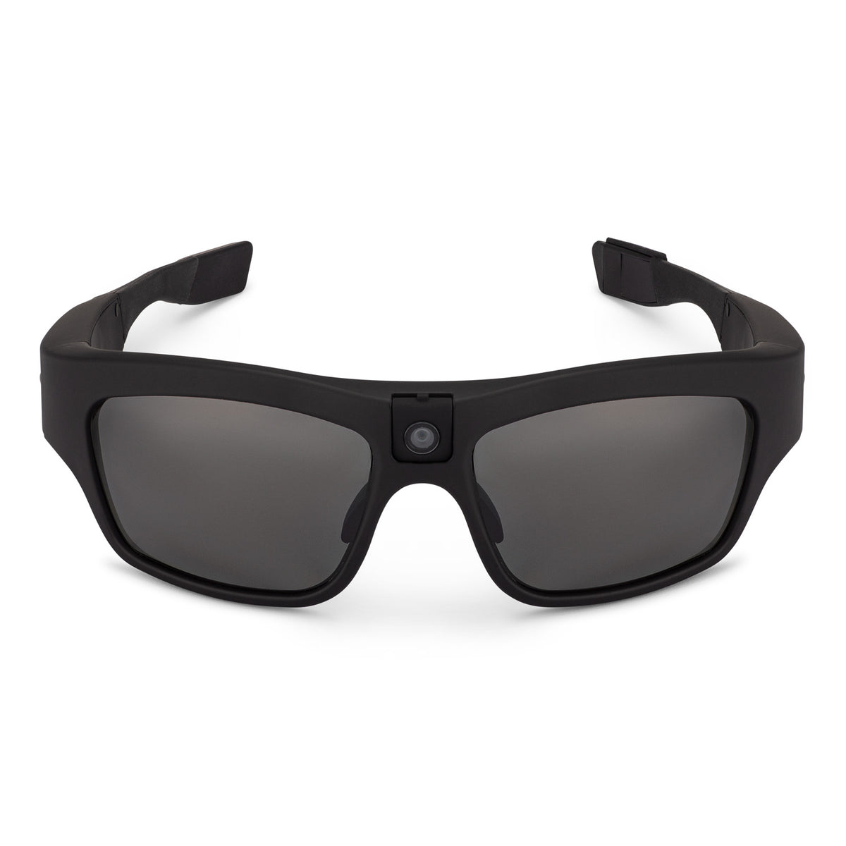 iVUE Denali 2.7K camera glasses, 135-degree WiFi POV recording front view
